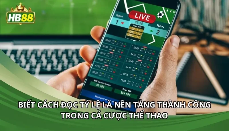 Biết cách đọc tỷ lệ là nền tảng thành công trong cá cược thể thao