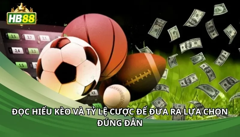 Đọc hiểu kèo và tỷ lệ cược để đưa ra lựa chọn đúng đắn