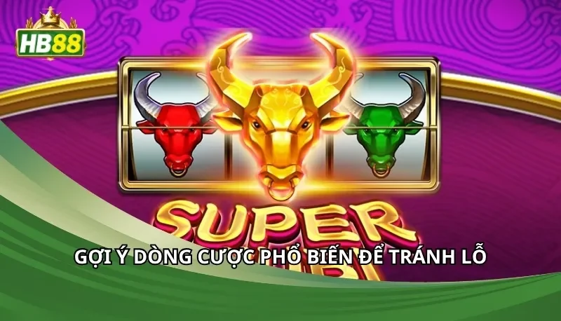 Gợi ý dòng cược phổ biến để tránh lỗ