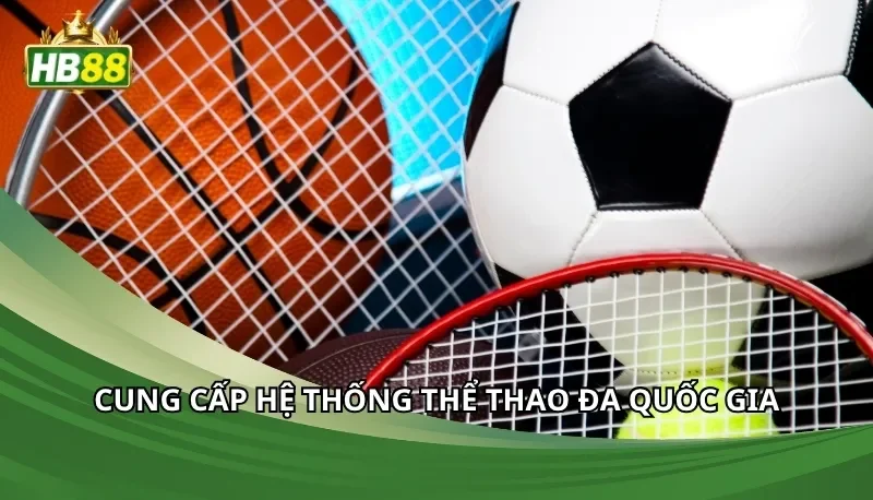 Cung cấp hệ thống thể thao đa quốc gia