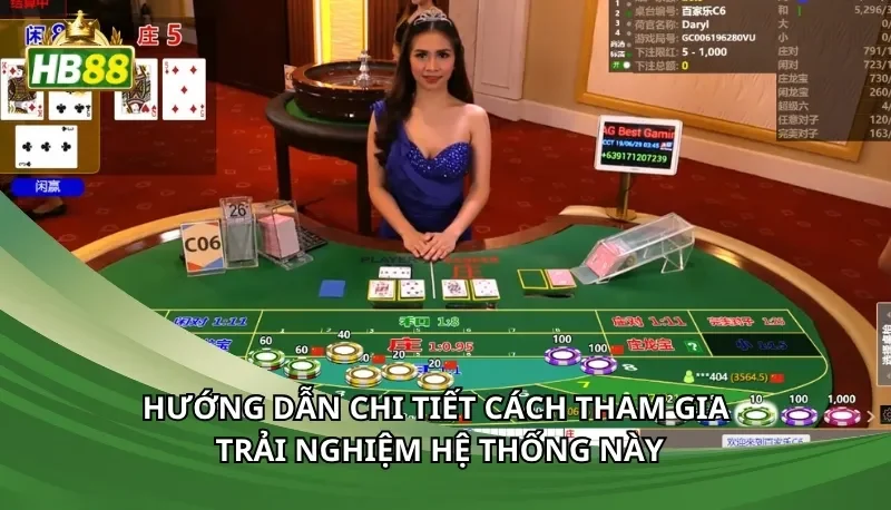 Hướng dẫn chi tiết cách tham gia trải nghiệm hệ thống này