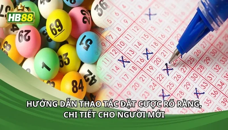 Hướng dẫn thao tác đặt cược rõ ràng, chi tiết cho người mới