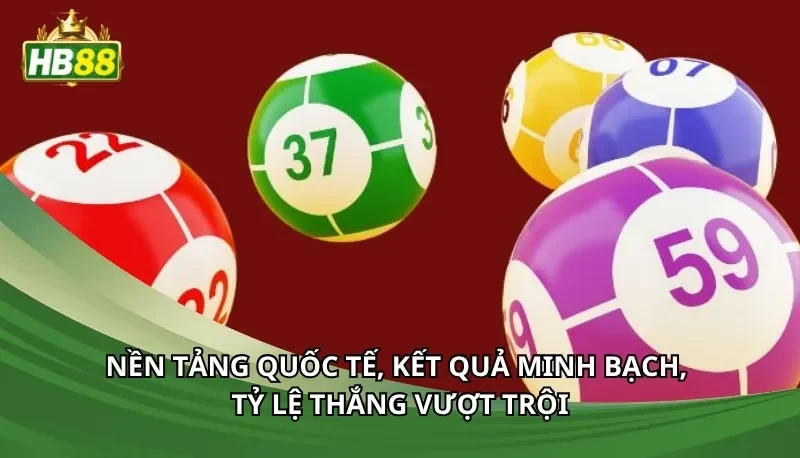 Nền tảng quốc tế, kết quả minh bạch, tỷ lệ thắng vượt trội
