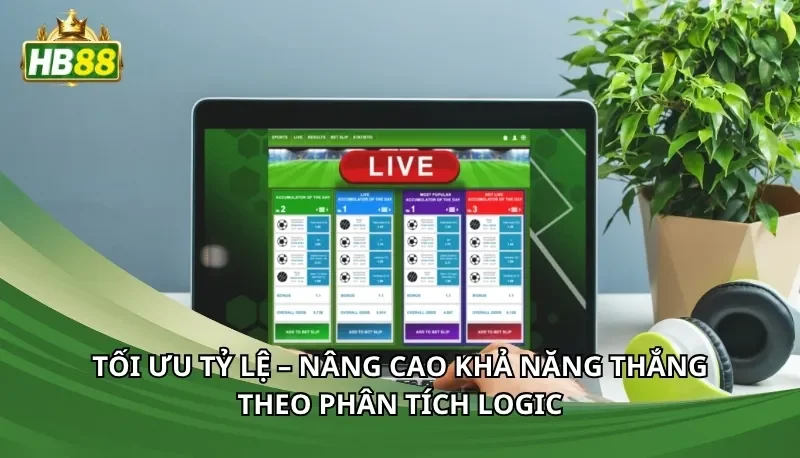Tối ưu tỷ lệ – nâng cao khả năng thắng theo phân tích logic