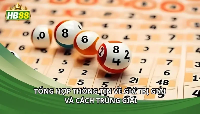 Tổng hợp thông tin về giá trị giải và cách trúng giải